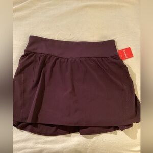 SPANX Dark Purple Get Moving Skirt